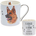 House and Home German Sheperd Mug